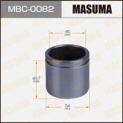 Поршень тормозного суппорта Masuma, передний, арт. MBC-0082