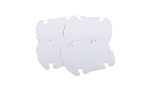 Плёнка защитная, под ручки автомобиля, прозрачная, 95x85мм, комплект 4 шт, арт. M-009