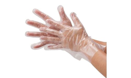 Перчатки полиэтиленовые Vetta, размер М, упаковка 100 шт, арт. 447-031