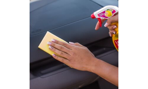 Губка Kolibriya Sponge For Tire Wax & Leather, для полировки, пенополиуретан, жёлтая, 150х70х25мм, арт. KLR-1121