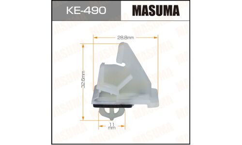 Клипса крепёжная фиксатора на пороге двери Masuma, для Mercedes-Benz, арт. KE-490