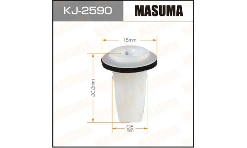 Клипса крепёжная бампера Masuma, для Honda, арт. KJ-2590