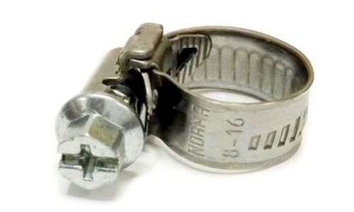 Хомут червячный Norma Ø8-16мм, ширина 9мм, 1 шт