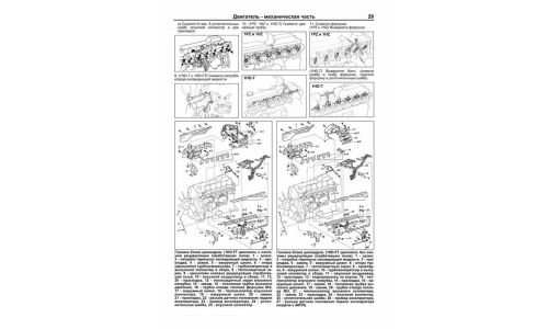 Руководство по ремонту и обслуживанию дизельных двигателей Toyota (1HD-FTE, 1HD-FT, 1HZ-1PZ)