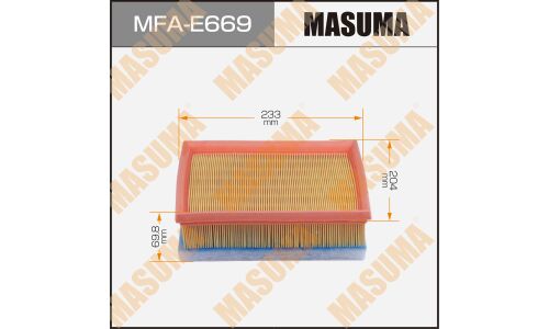 Фильтр воздушный Masuma, арт. MFA-E669