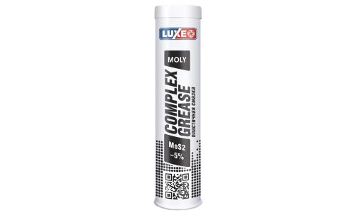 Смазка пластичная LUXE Complex Grease Moly MoS2, многоцелевая, с дисульфидом молибдена, туба 400г, арт. 30300