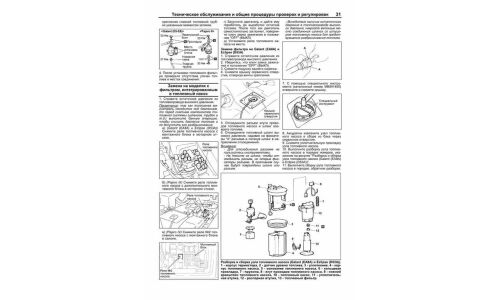 Руководство по ремонту и обслуживанию бензиновых двигателей Mitsubishi (6G72, 6G73, 6A12)
