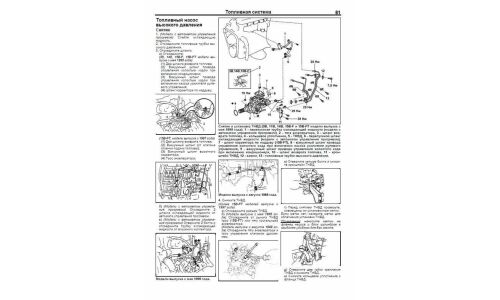 Руководство по эксплуатации, техническому обслуживанию и ремонту Toyota Dyna с дизельным двигателем (1988-2000 гг.)