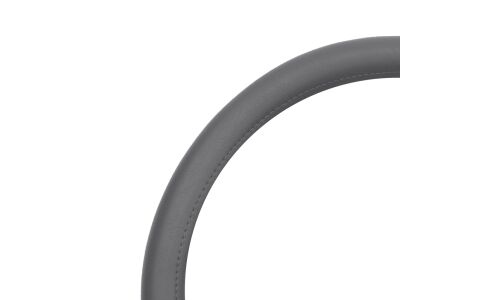 Оплетка на руль Carfort Neo Series, экокожа, серый цвет, размер M (37-39см)