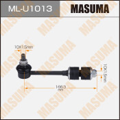 Стойка стабилизатора (линк) Masuma, задняя, для Chevrolet Captiva, арт. ML-U1013