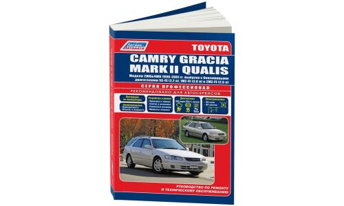 Руководство по эксплуатации, техническому обслуживанию и ремонту Toyota Camry Gracia с бензиновым двигателем (1996-2001 гг.)