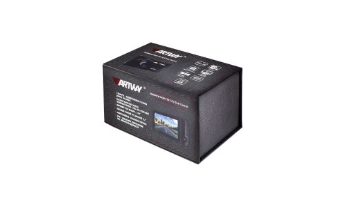 Видеорегистратор ARTWAY AV-535, 2Мп, 1920х1080, обзор 170°, экран 3.2", 2 камеры