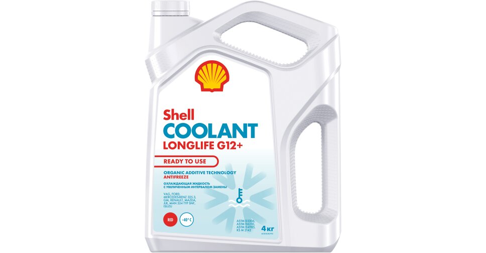 Антифриз shell g12