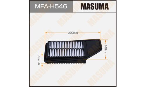 Фильтр воздушный Masuma, арт. MFA-H546