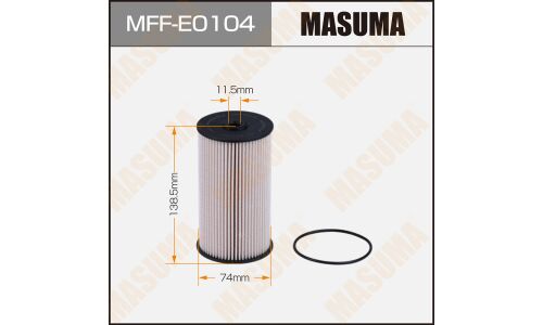 Картридж топливного фильтра Masuma, для Audi A3, Skoda Octavia, арт. MFF-E0104