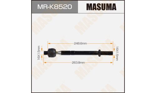 Тяга рулевая Masuma, для Hyundai ix20, арт. MR-K8520