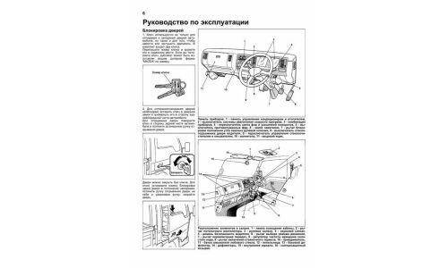 Руководство по эксплуатации, техническому обслуживанию и ремонту Mazda Titan с дизельным двигателем (1989-2000 гг.)