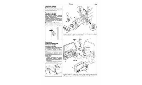 Руководство по эксплуатации, техническому обслуживанию и ремонту Mazda Titan с дизельным двигателем (1989-2000 гг.)