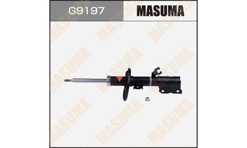 Амортизационная стойка Masuma газомасляная двухтрубная, передняя, левая, 1 шт, арт. G9197 (соответствует KYB 339197)