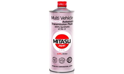 Масло трансмиссионное Mitasu Premium Multi Vehicle ATF, синтетическое, универсальное для АКПП, 1л, арт. MJ-328/1