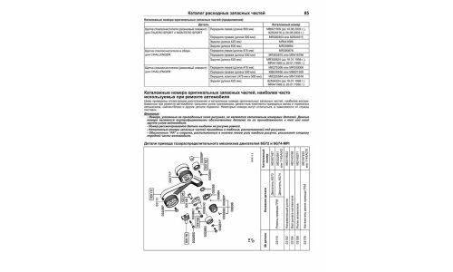 Руководство по эксплуатации, техническому обслуживанию и ремонту Mitsubishi Pajero Sport, Mitsubishi Montero Sport, Mitsubishi Challenger с бензиновым двигателем (1996-2008 гг.)