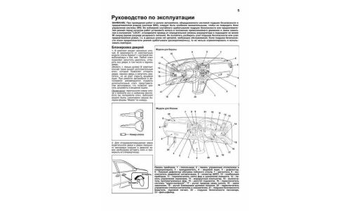 Руководство по эксплуатации, техническому обслуживанию и ремонту Mazda MPV с бензиновым двигателем (1999-2002 гг.)