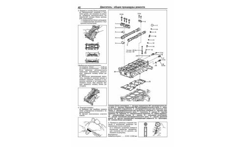 Руководство по ремонту и обслуживанию бензиновых двигателей Toyota (2AZ-FE, 1AZ-FE, 1AZ-FSE)