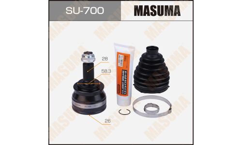 ШРУС Masuma, 26x58.3x28мм, арт. SU-700