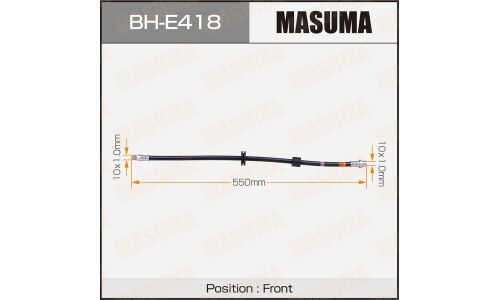 Шланг тормозной Masuma для BMW X3 (E83), передний, арт. BH-E418
