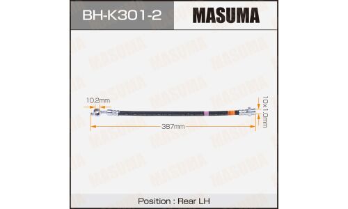 Шланг тормозной MASUMA HYUNDAI- /rear/ IX35, TUCSON II LH