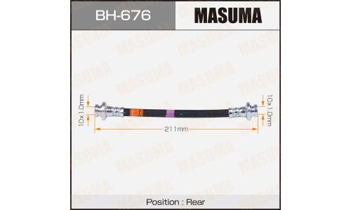 Шланг тормозной MASUMA