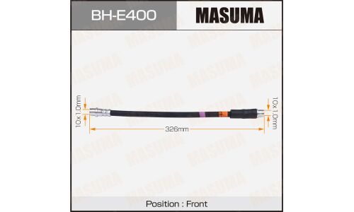 Шланг тормозной Masuma для Audi A4, передний, арт. BH-E400