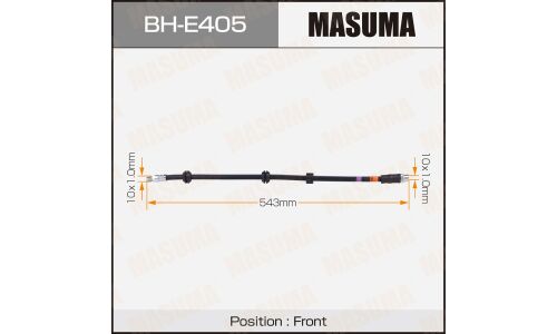 Шланг тормозной Masuma для BMW 3-Series (E90), передний, арт. BH-E405