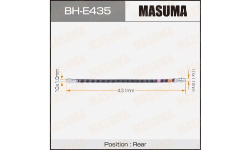 Шланг тормозной Masuma для Volkswagen Touareg, задний, арт. BH-E435