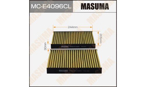 Фильтр салонный Masuma, угольный, арт. MC-E4096CL
