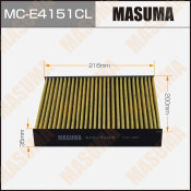 Фильтр салонный Masuma, угольный, арт. MC-E4151CL
