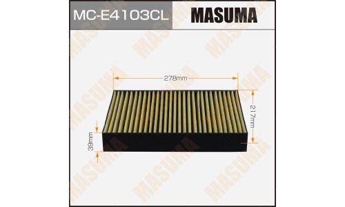 Фильтр салонный Masuma, угольный, арт. MC-E4103CL