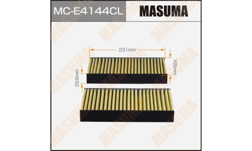 Фильтр салонный Masuma, угольный, арт. MC-E4144CL