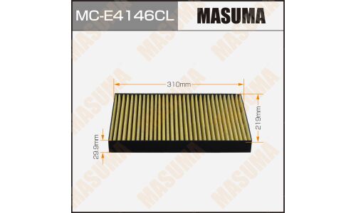Фильтр салонный Masuma, угольный, арт. MC-E4146CL