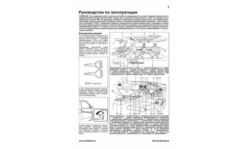Руководство по эксплуатации, техническому обслуживанию и ремонту Mazda Bongo Friendee с бензиновым и дизельным двигателями (1995-2006 гг.)