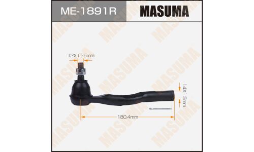 Наконечник рулевой тяги Masuma, для Mazda 3 / Demio, арт. ME-1891R