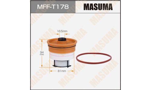 Картридж топливного фильтра Masuma, для Toyota Land Cruiser, арт. MFF-T178