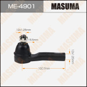 Наконечник рулевой тяги Masuma, для Nissan Almera, арт. ME-4901