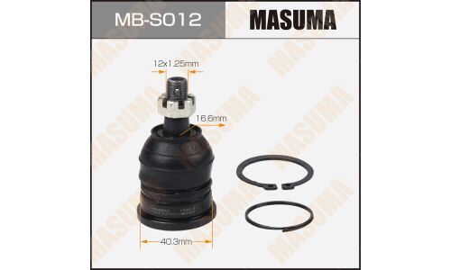 Опора шаровая Masuma, передняя, нижняя, для Suzuki Swift, арт. MB-S012
