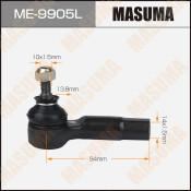 Наконечник рулевой тяги Masuma, для Mazda 2, арт. ME-9905L