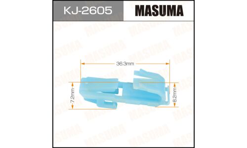 Клипса крепёжная молдинга дверей Masuma, для Honda, арт. KJ-2605