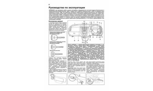 Руководство по эксплуатации, техническому обслуживанию и ремонту Toyota Opa с бензиновым двигателем (2000-2005 гг.)