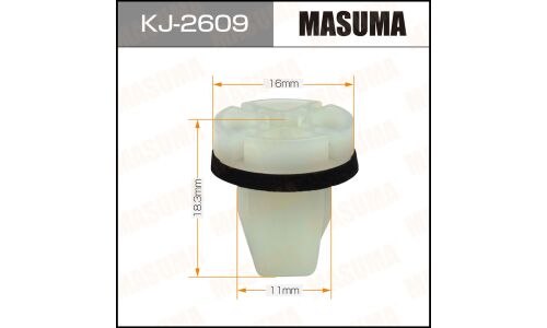 Клипса крепёжная рамки номера Masuma, для Honda, арт. KJ-2609