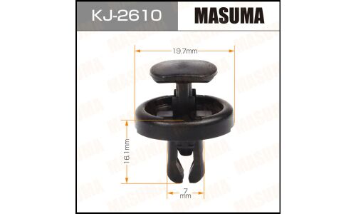 Клипса крепёжная деталей салона Masuma, для Lexus, Toyota, арт. KJ-2610