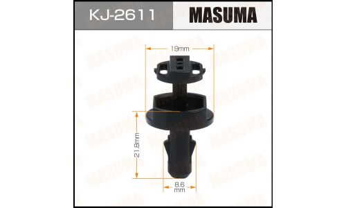 Клипса крепёжная заднего брызговика Masuma, для Toyota, арт. KJ-2611